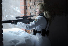 Photo of Ольга Хаку показала зимний косплей Снайпер Вульф из Metal Gear Solid
